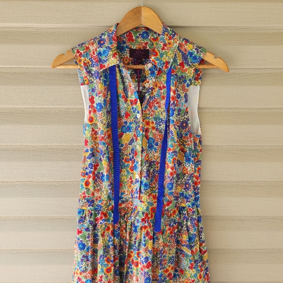 J. Crew Liberty Margaret Annie print shirt dress - Picture 4 of 15